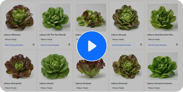 Create Your First Crop & Growing Template